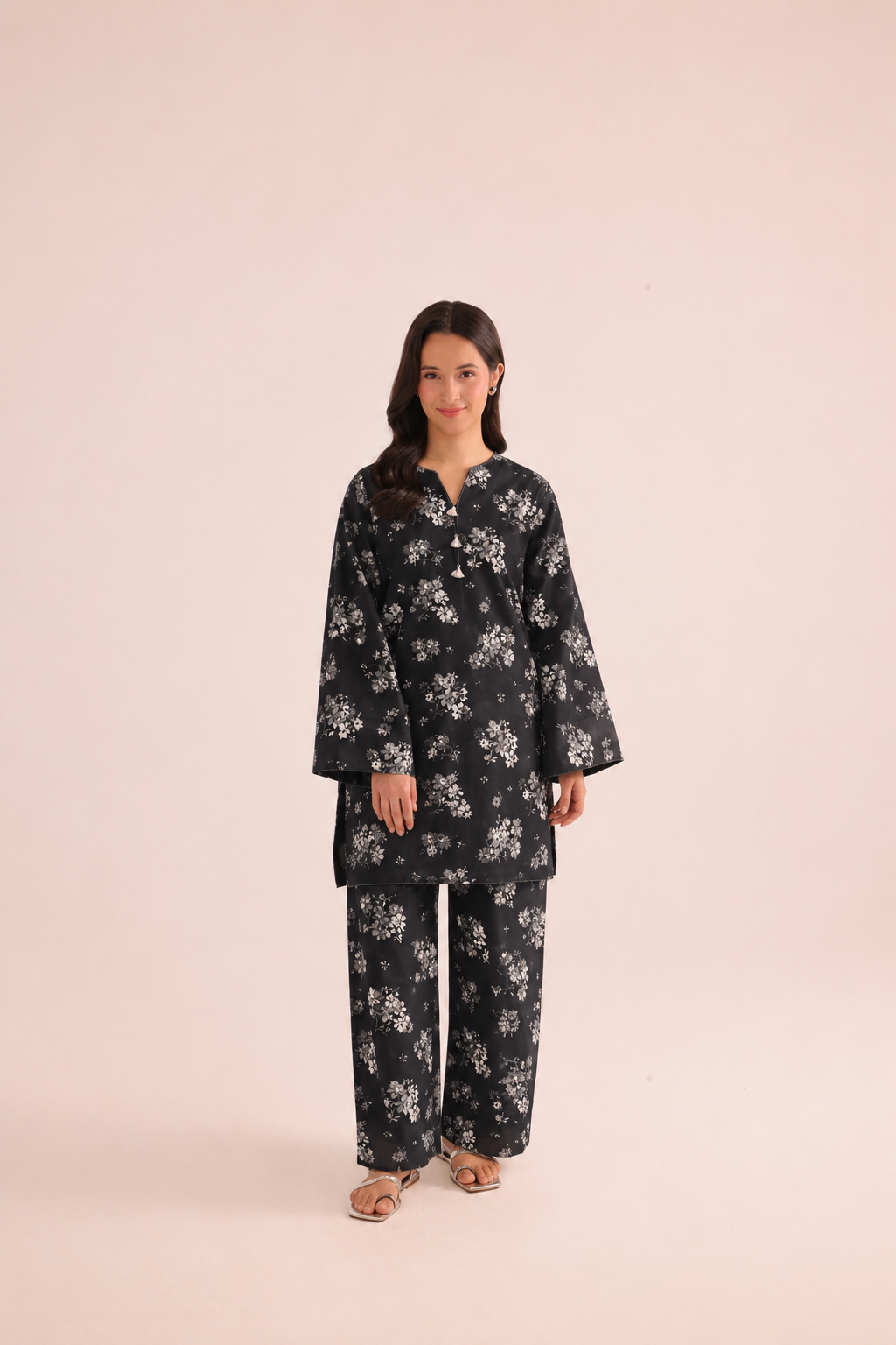 Printed Lawn Coord Set