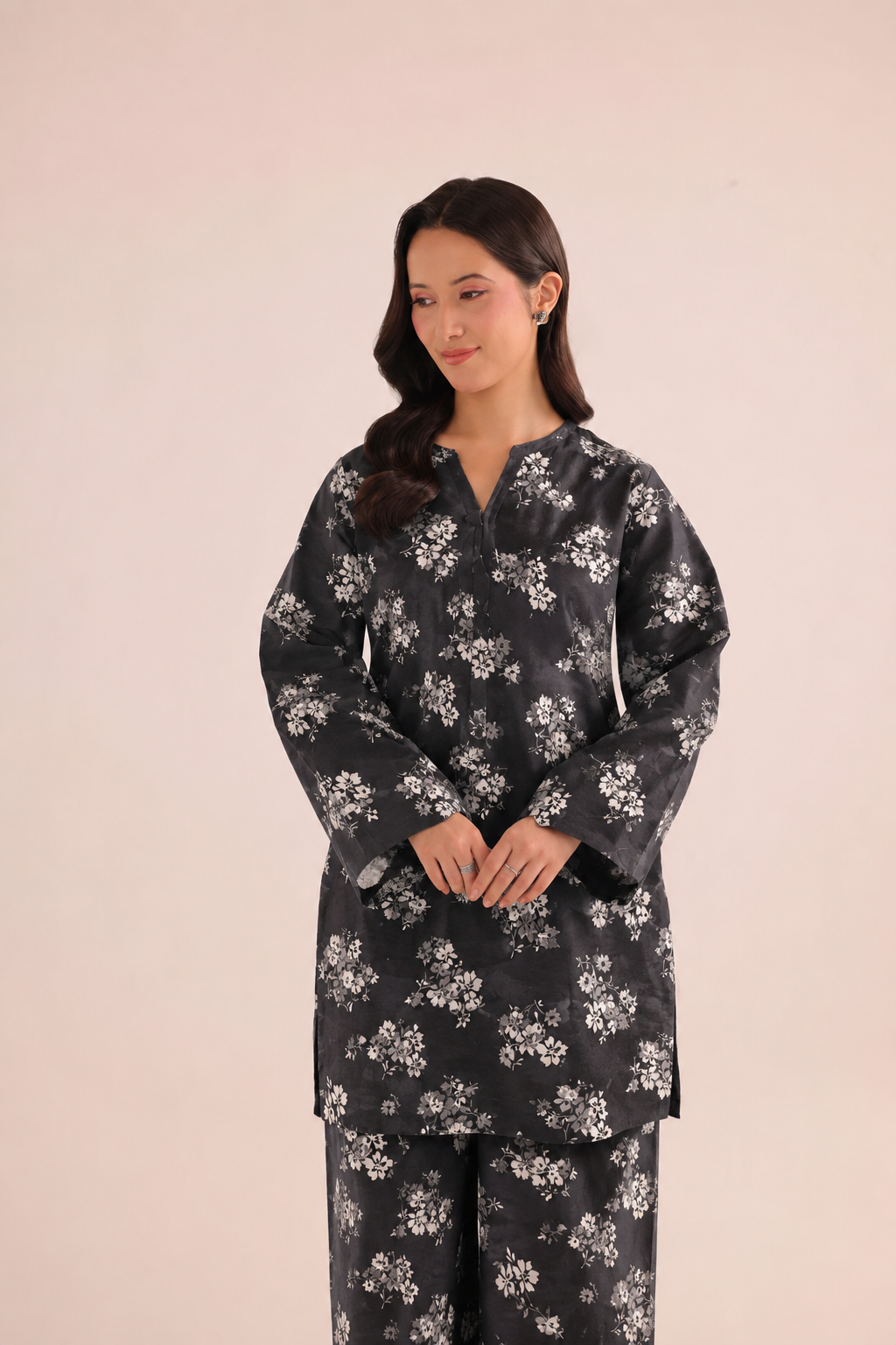Printed Lawn Coord Set