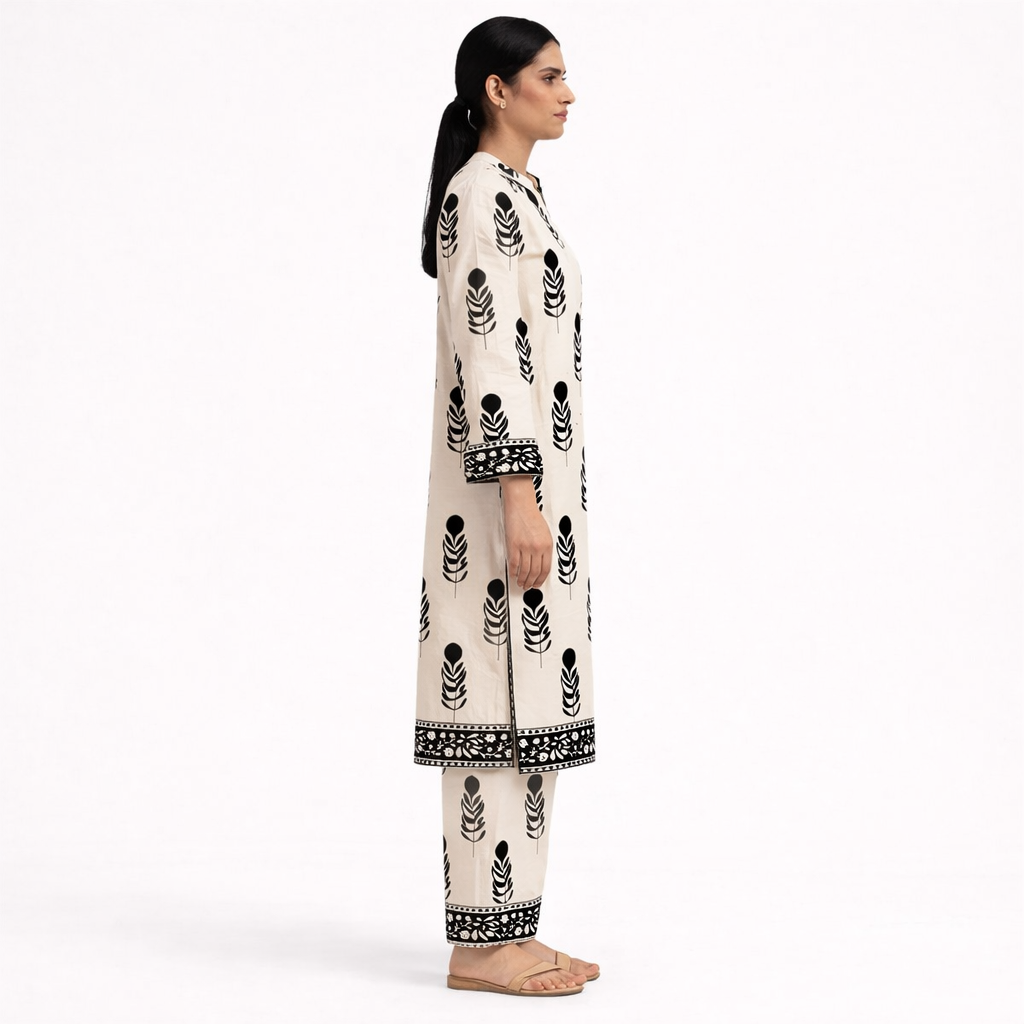 2 Piece - Printed Lawn Suit