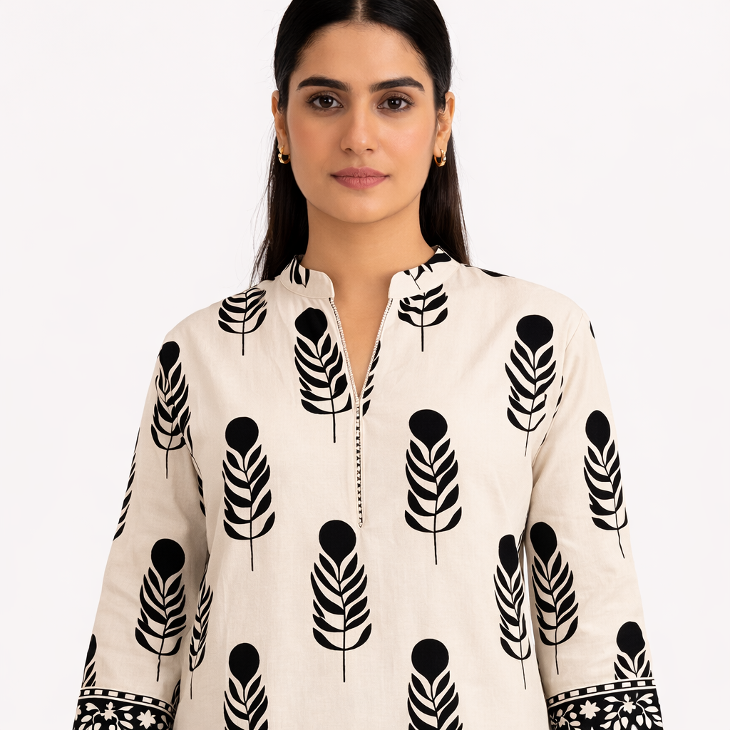 2 Piece - Printed Lawn Suit