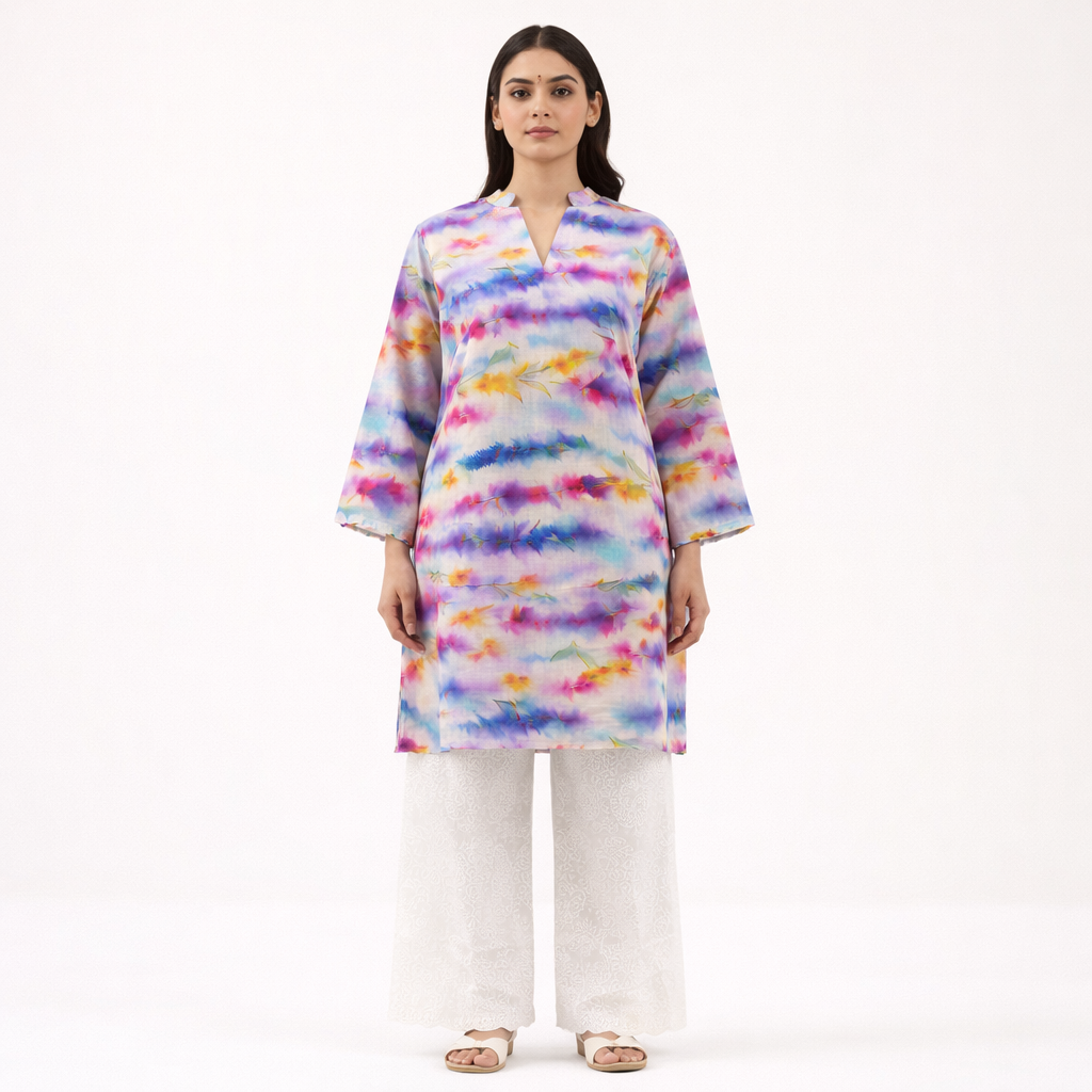 2 Piece - Printed Lawn Suit