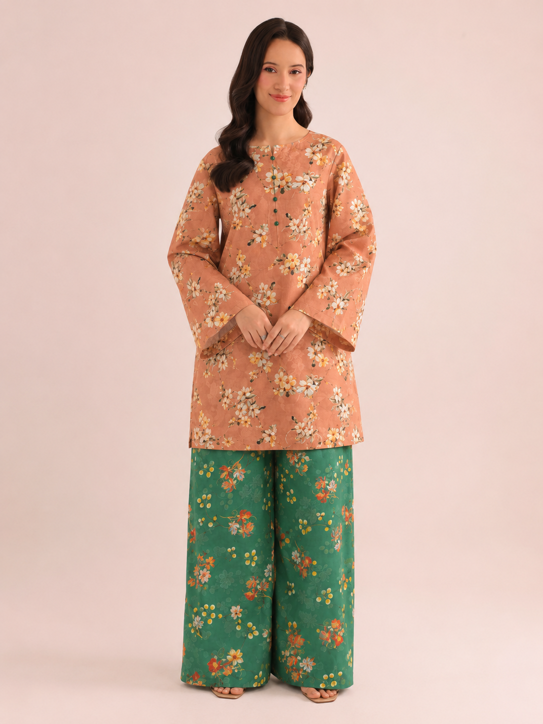 Printed Lawn Coord Set