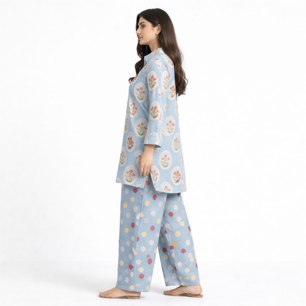 2 Piece - Printed Lawn Suit