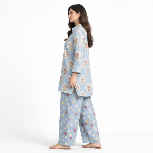 2 Piece - Printed Lawn Suit