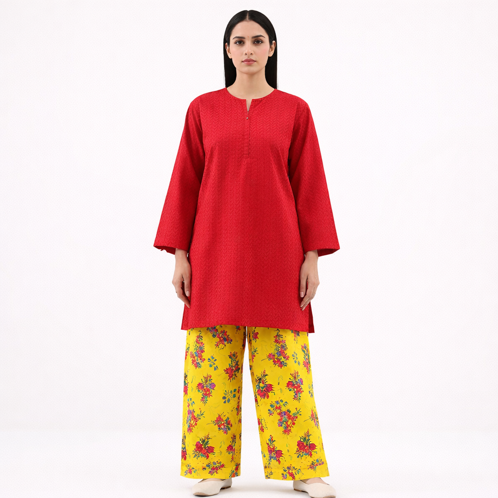 2 Piece - Printed Lawn Suit