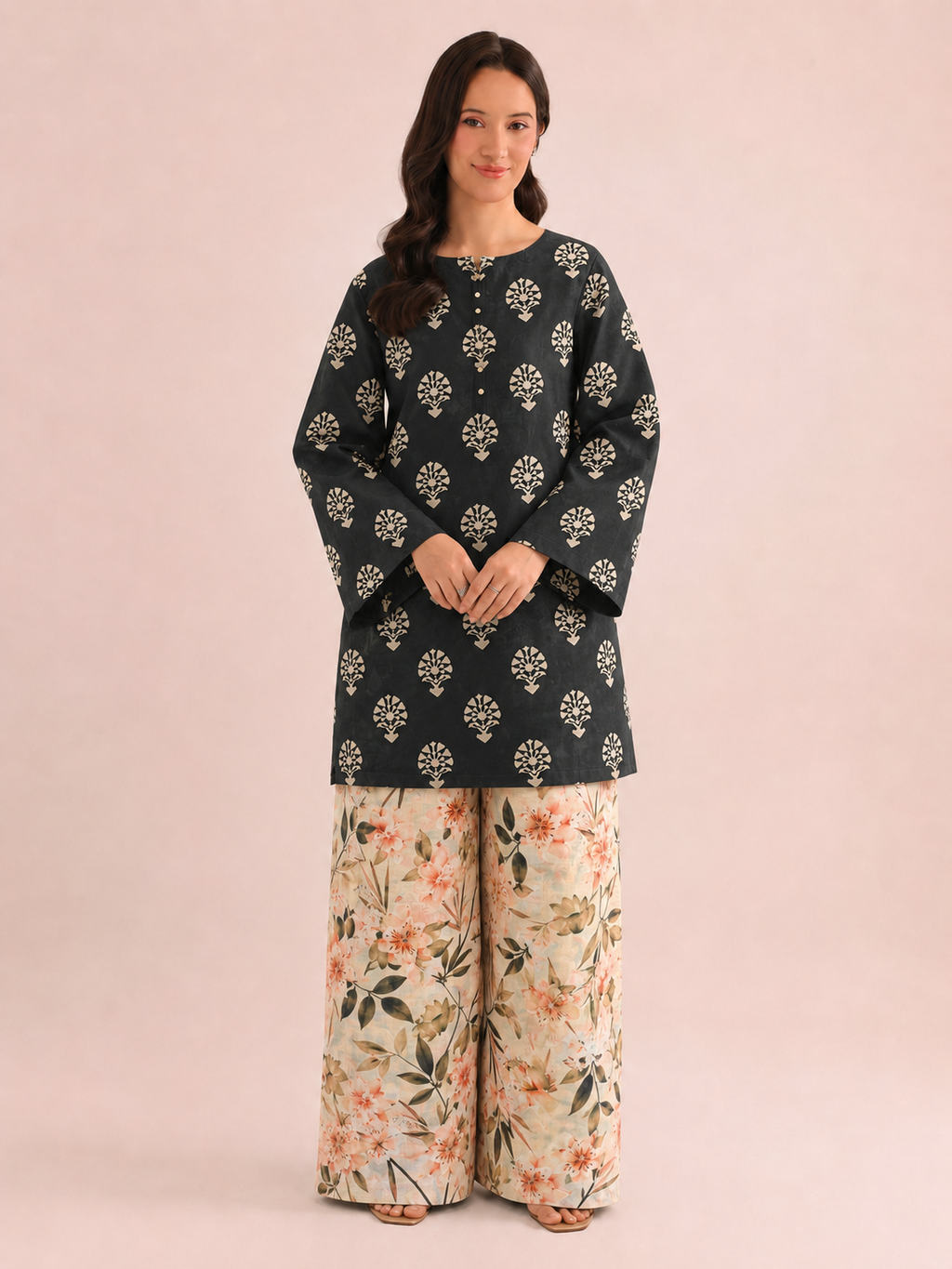 Printed Lawn Coord Set