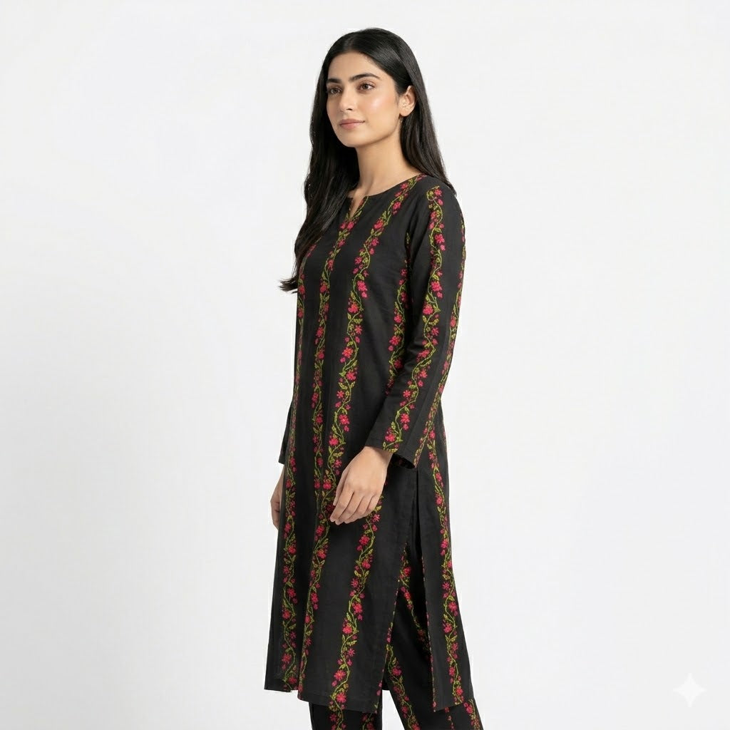 2 Piece - Printed Lawn Suit