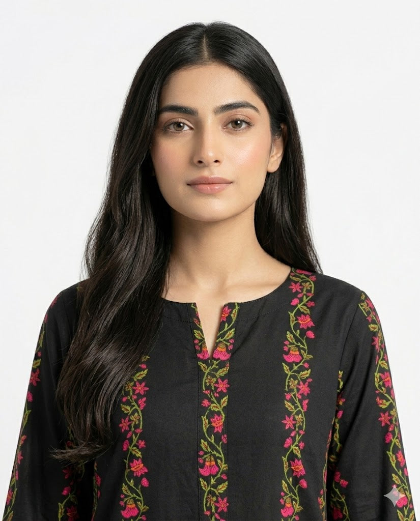 2 Piece - Printed Lawn Suit