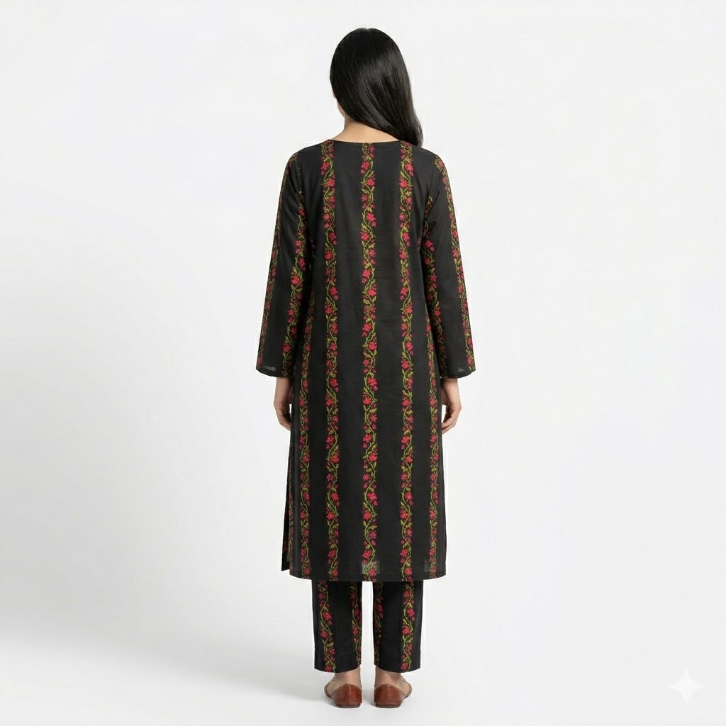 2 Piece - Printed Lawn Suit